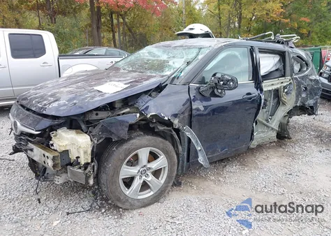 2020 Toyota Highlander Le из США, поврежденный, VIN 5TDBZRBH4LS055574